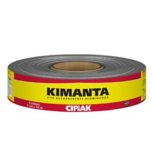 FITA ALUMÍNIO AUTO ADESIVA - 05cmx10mx1mmA